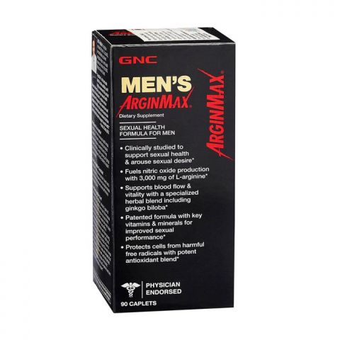 [GNC] 남성용 아르긴맥스 90정 Men's Arginmax 90caplets