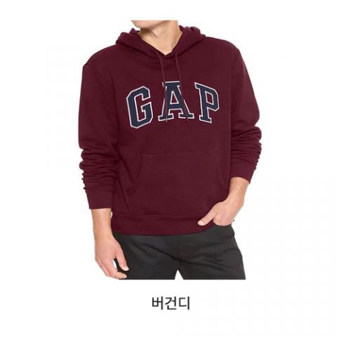 [GAP] 갭 남녀공용 후드티 모음 GAP Unisex Hoodie-버건디-L