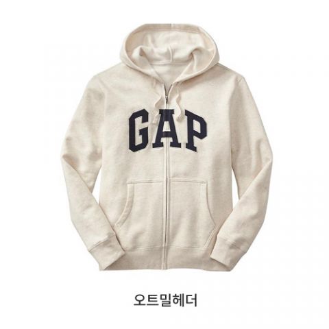 [GAP] 갭 남녀공용 후드집업 모음 GAP Unisex Hoodie Zipup-오트밀헤더-XS