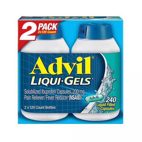 [Advil] 애드빌 리퀴젤 200mg 120정 2개 세트 240GEL