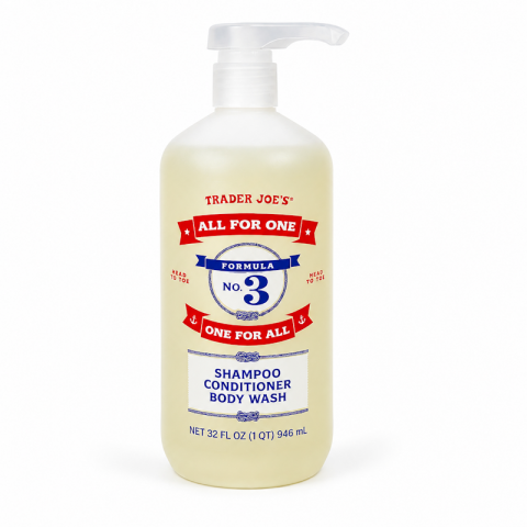 [트레이더조] 올인원 샴푸+컨디셔너+바디워시 946ml Trader Joe's Shampoo Conditional Body Wash 946ml