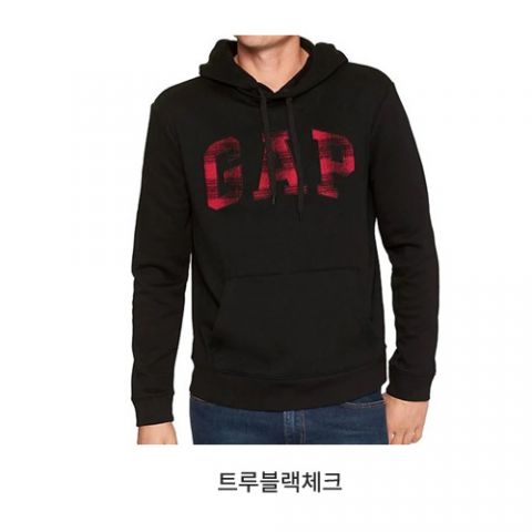 [GAP] 갭 남녀공용 후드티 모음 GAP Unisex Hoodie2-트루블랙체크-S