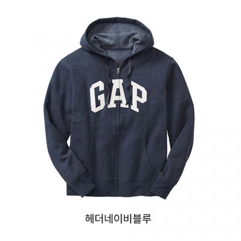 [GAP] 갭 남녀공용 후드집업 모음 GAP Unisex Hoodie Zipup2-헤더네이비블루-XXL
