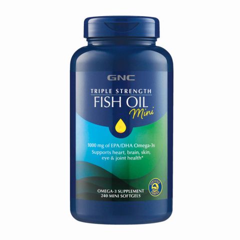 [GNC] 오메가3 피쉬오일 미니 240정 Triple Strength Fish Oil Mini 240softgels